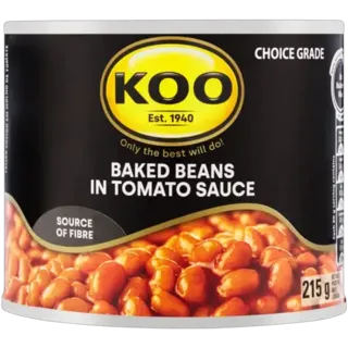 KOO Baked Beans in Tomato Sauce 215g